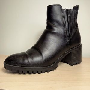 ZARA Lug Sole Ankle Boots
